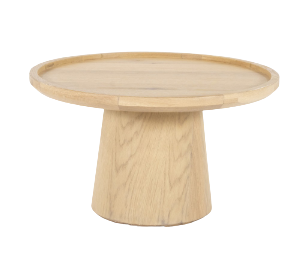 Pedestal side table